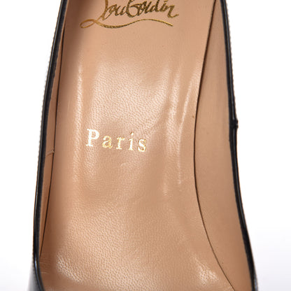 Christian Louboutin Patent Bat 100 Pumps 36 Black 8 of 8