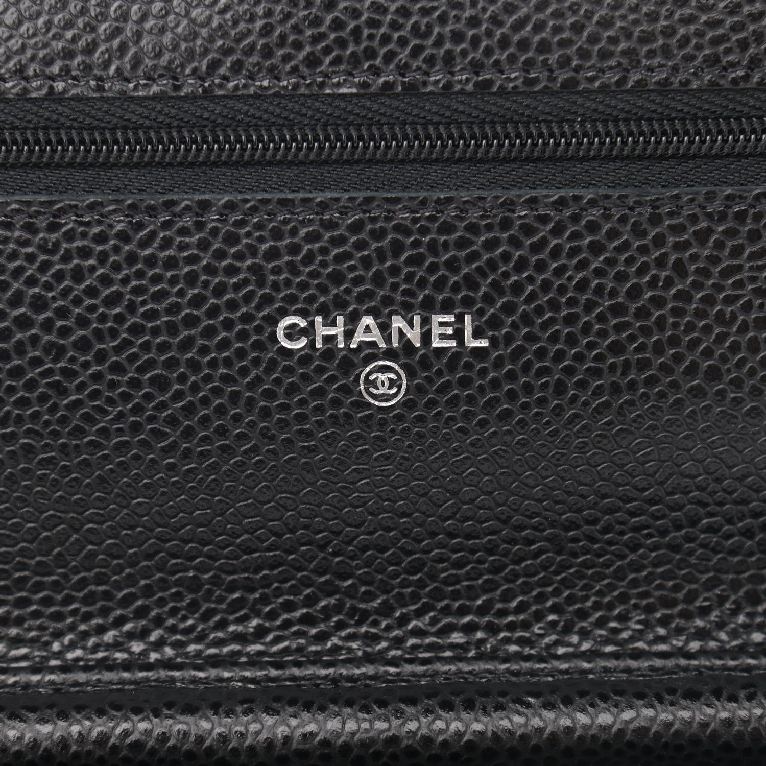 Chanel Caviar Quilted Wallet On Chain WOC Black 6 of 13