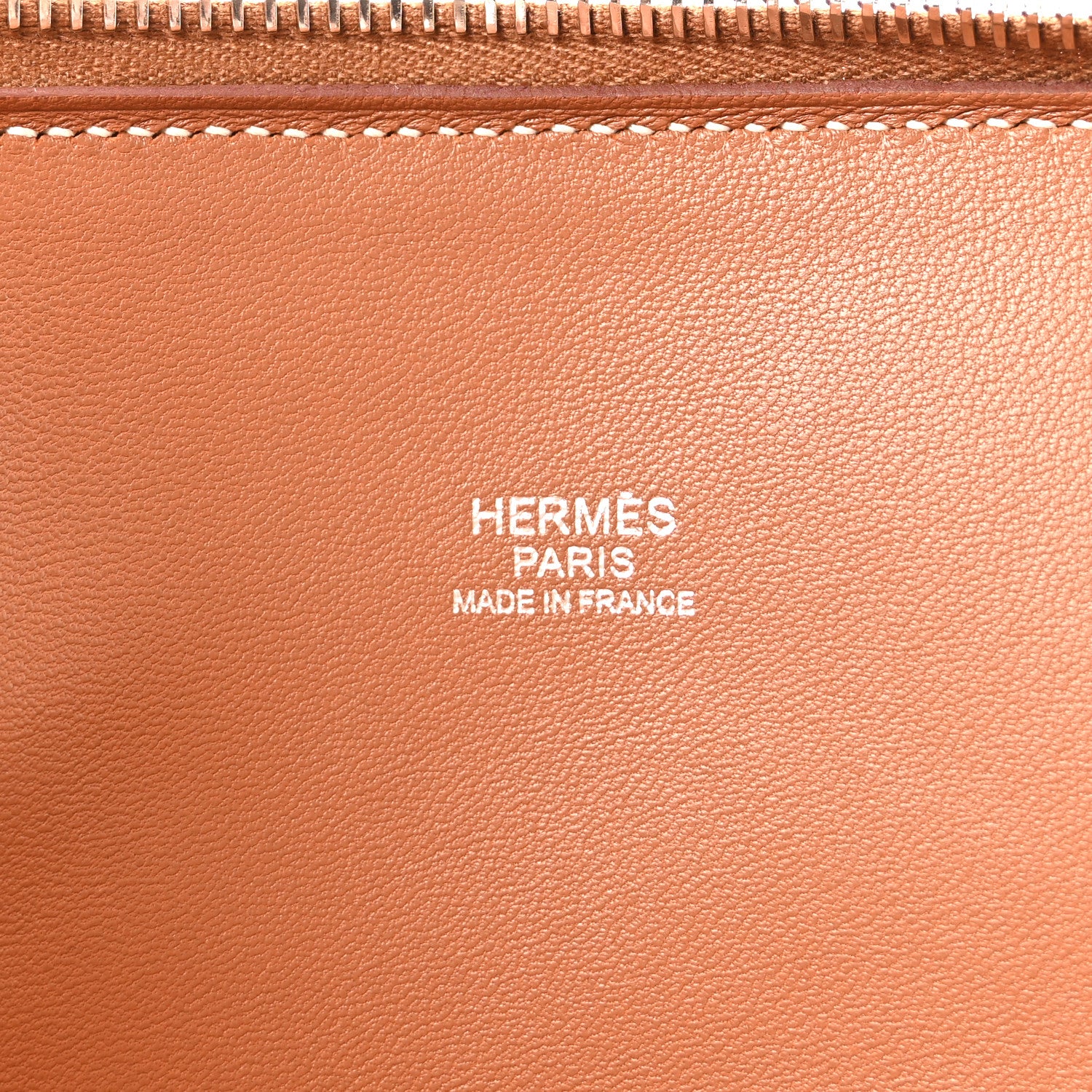 Hermes Taurillon Clemence Bolide 31 Gold 6 of 10