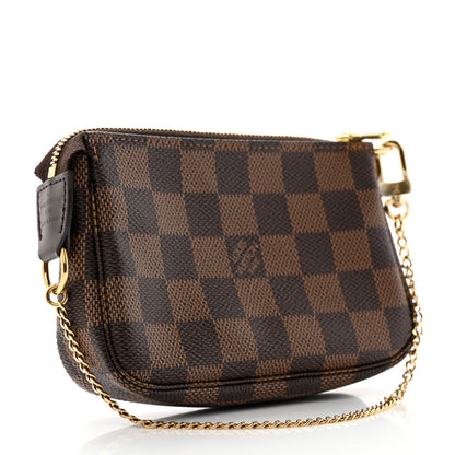 Louis Vuitton Damier Ebene Mini Pochette Accessories 3 of 8