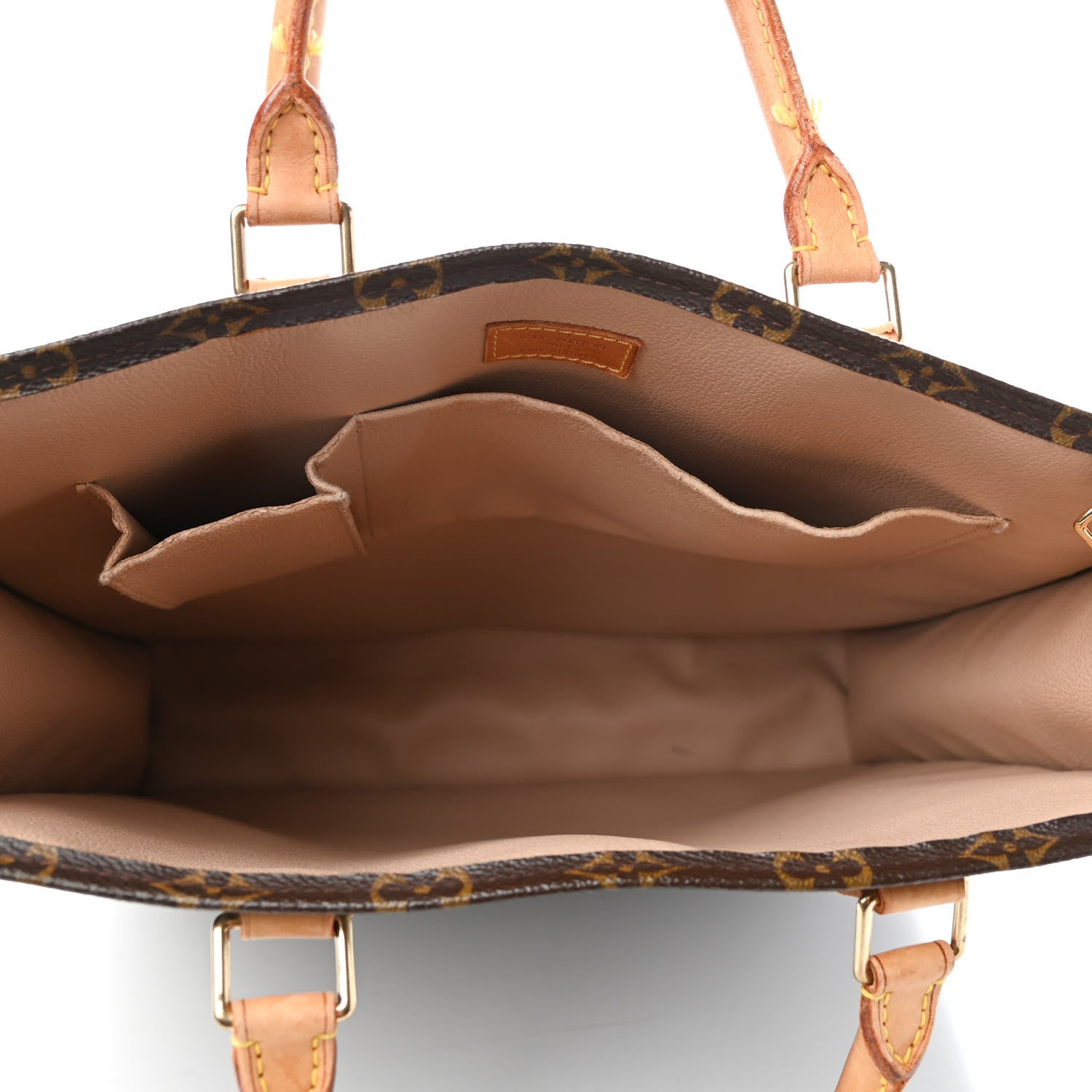 Louis Vuitton Monogram Sac Plat 5 of 9