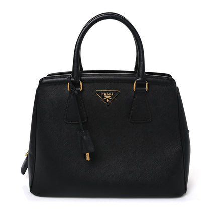 Prada Saffiano Lux Parabole Tote Black 1 of 10