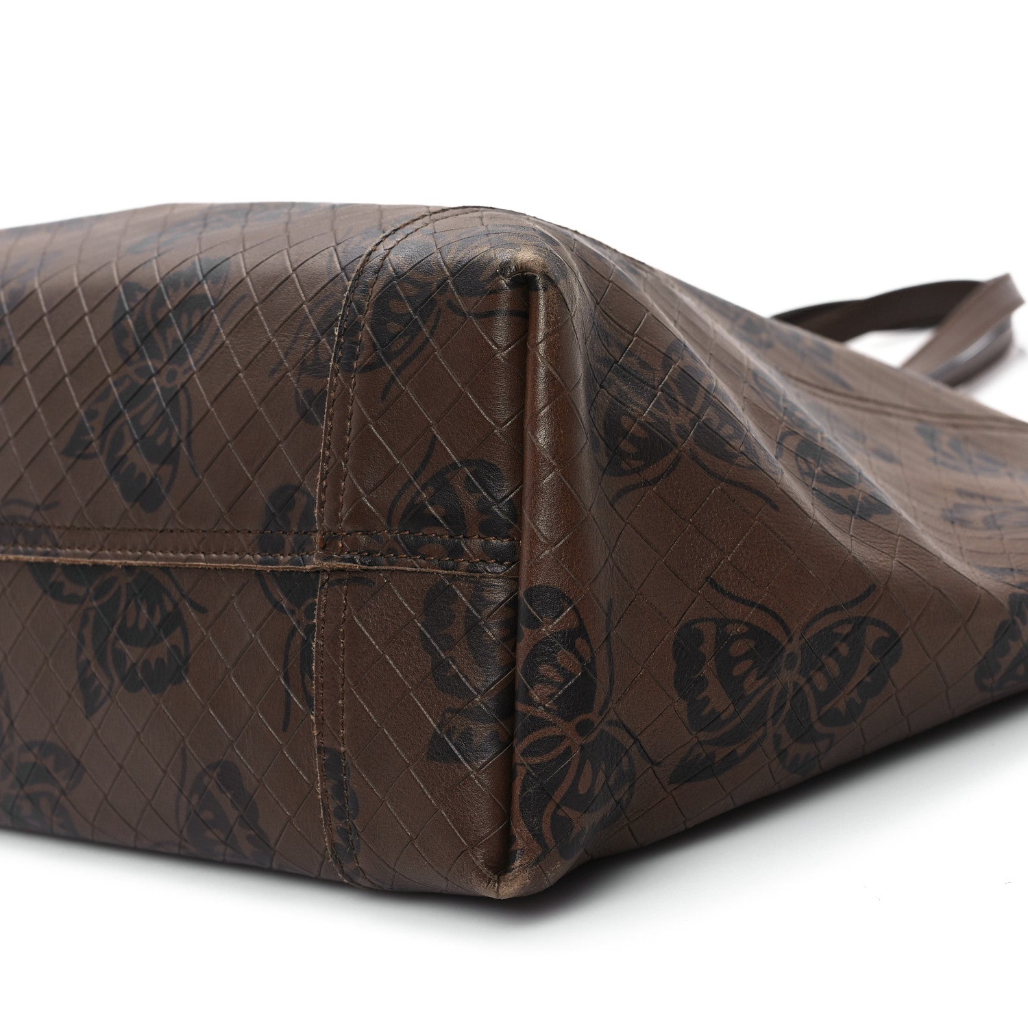 Bottega Veneta Nappa Intrecciato Butterfly Tote Brown 10 of 11