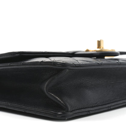 Chanel Goatskin Quilted Small Chic Pearls Flap Black 9 of 11