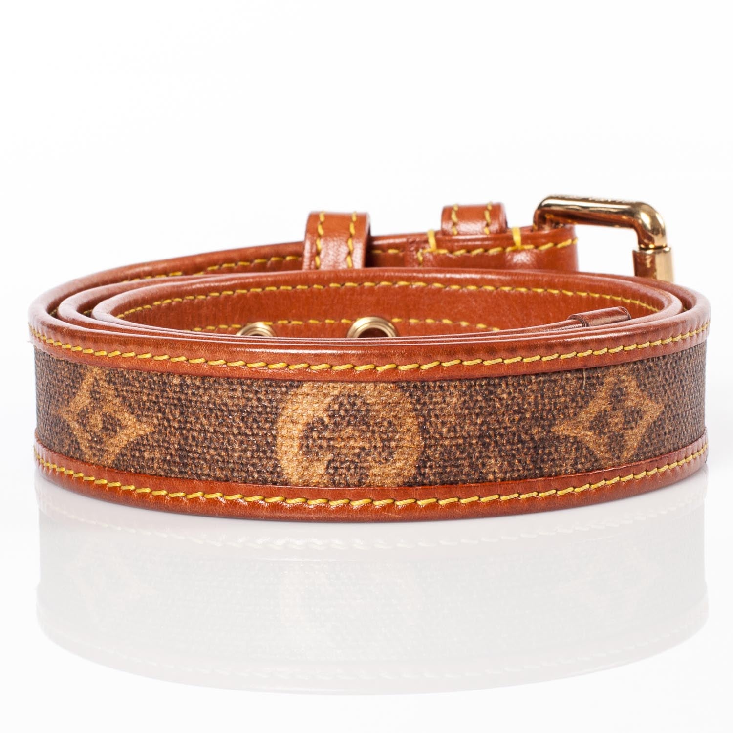 Louis Vuitton Monogram Rayures Tisse Belt 80 32 3 of 7