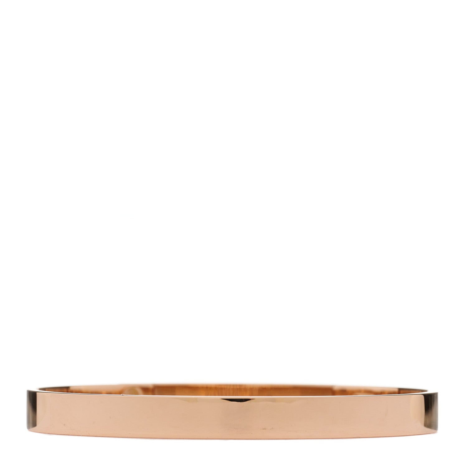 Hermes 18K Rose Gold PM Collier De Chien Bracelet ST 2 of 4