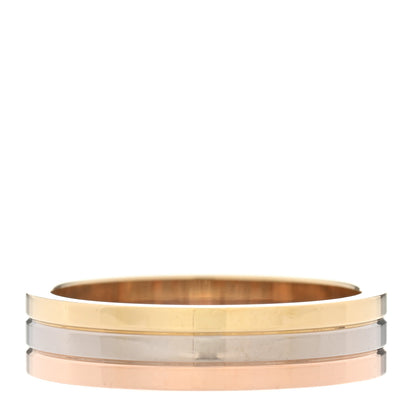 Cartier 18K Pink White Yellow Gold 4.8mm Vendome Louis Cartier Wedding Band Ring 56 7.75 3 of 6