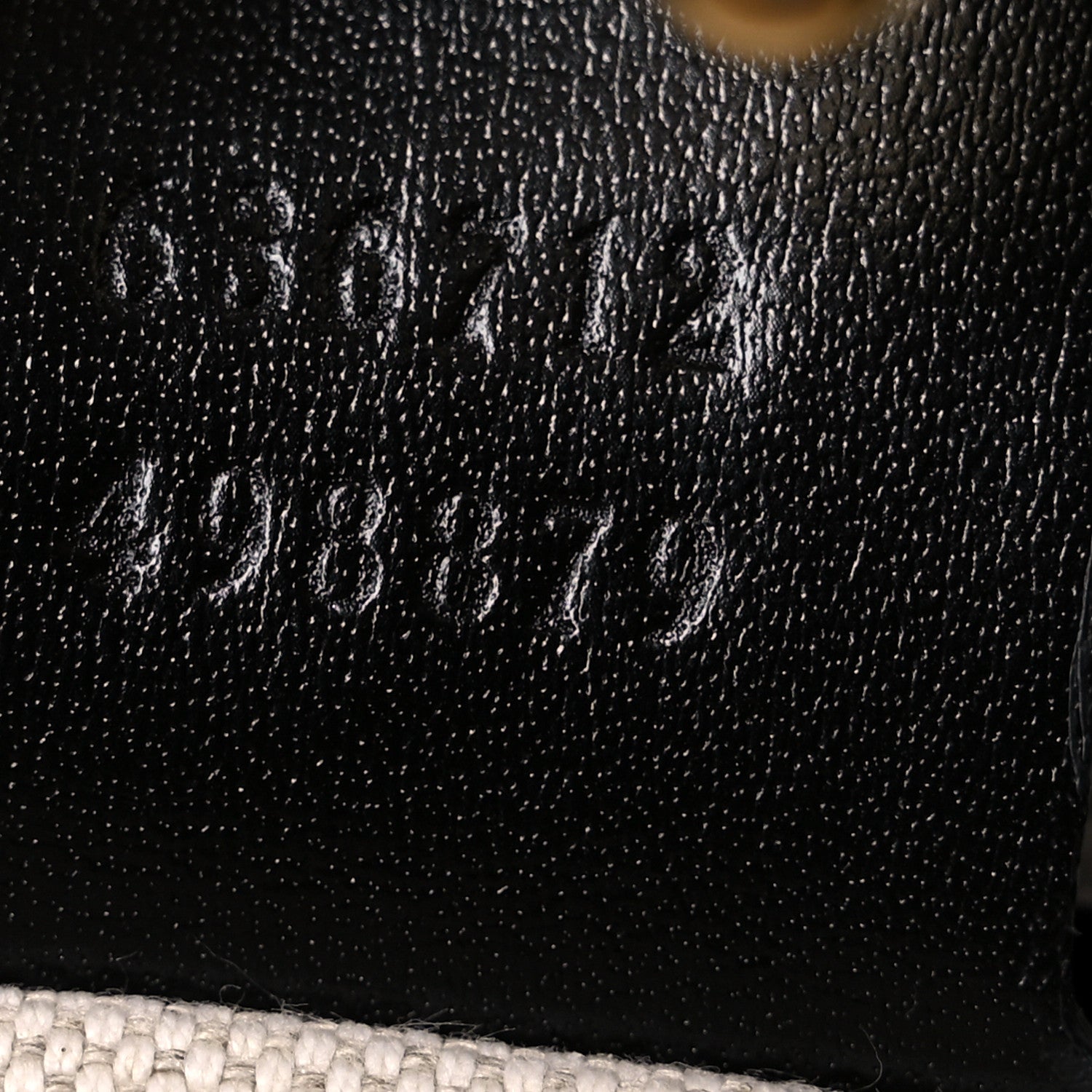 Gucci X BALENCIAGA Calfskin Logo Print Medium Jackie 1961 Hobo Black 7 of 9