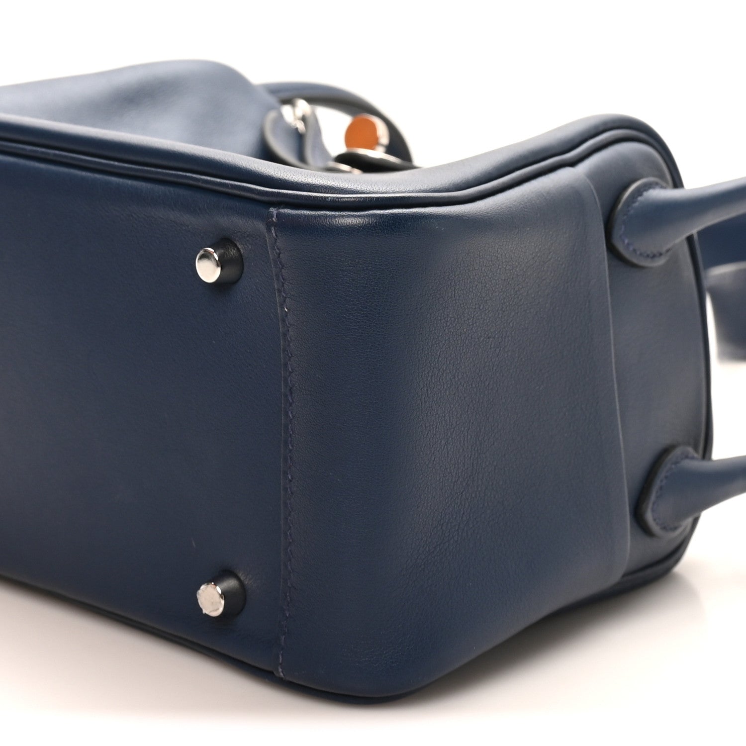 Hermes Swift Verso Mini Lindy 20 Bleu Navy Terre Battue 9 of 10