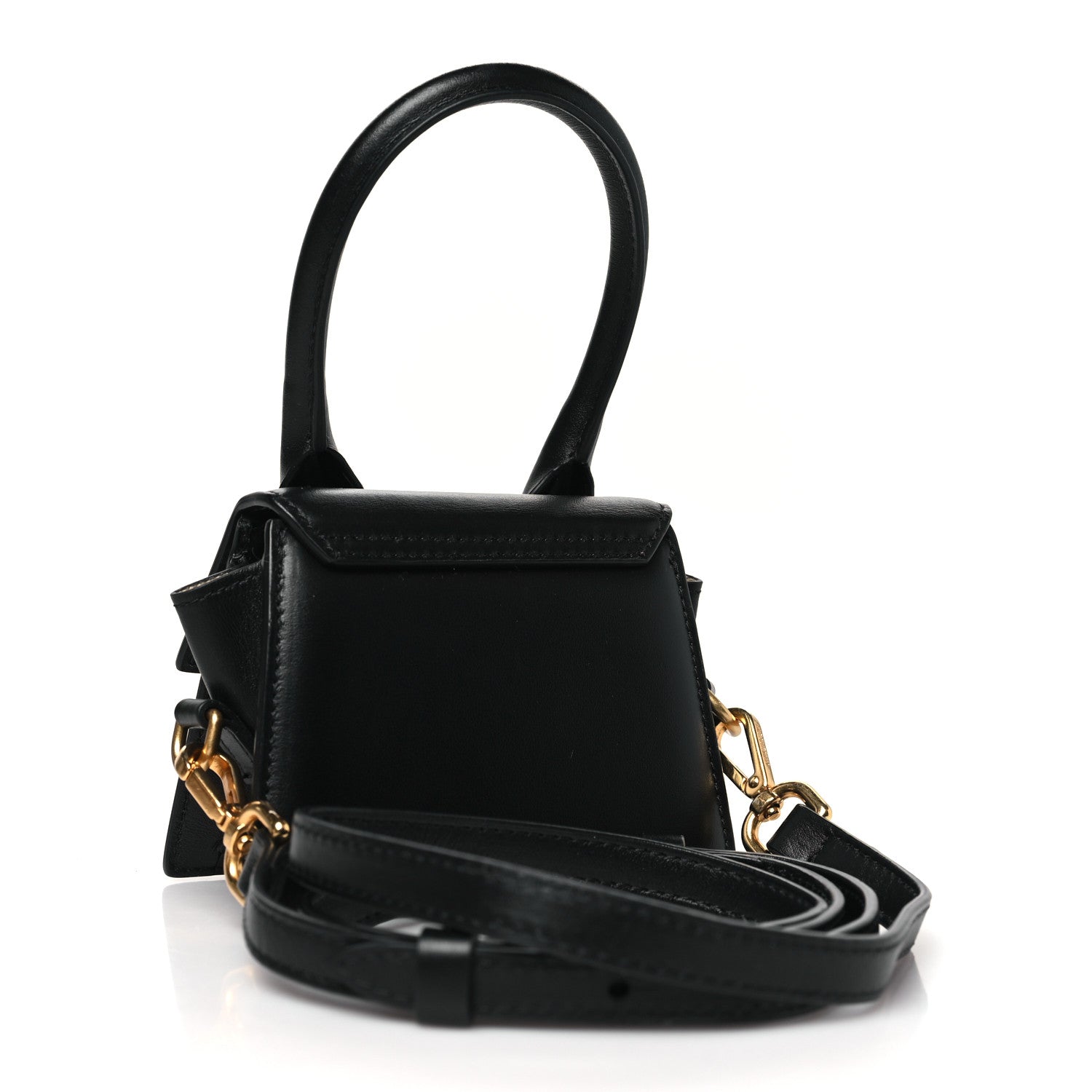 Jacquemus Smooth Calfskin Le Chiquito Black 3 of 9