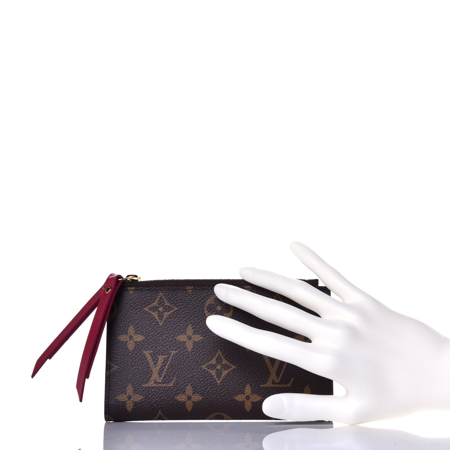 Louis Vuitton Monogram Adele Compact Wallet Fuchsia 2 of 9