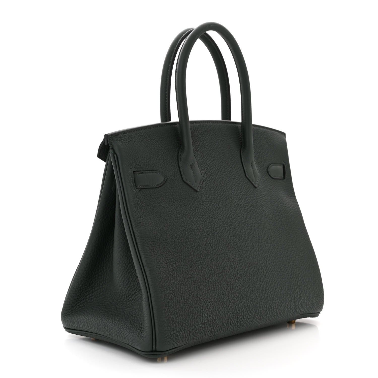 Hermes Togo Birkin 30 Vert Fonce 3 of 11