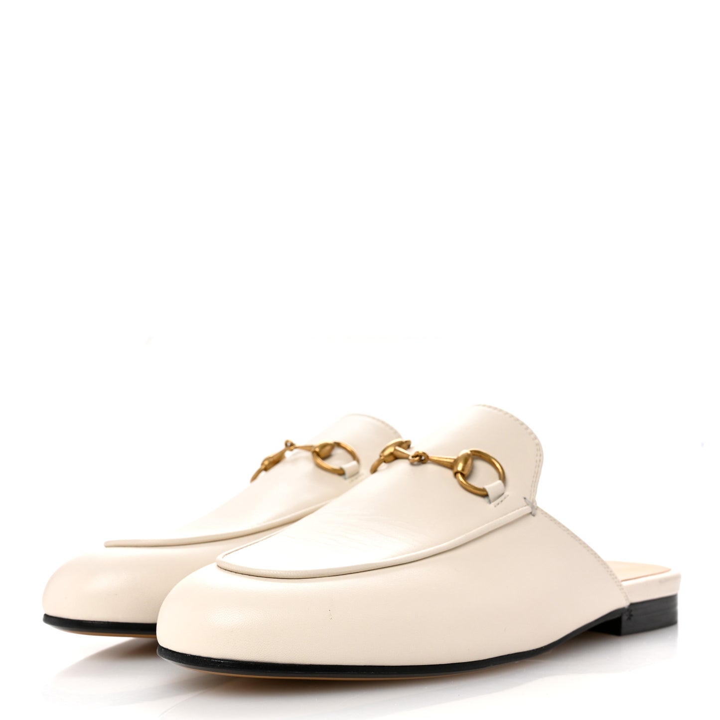 Malaga Kid Womens Princetown Slippers 37.5 Mystic White