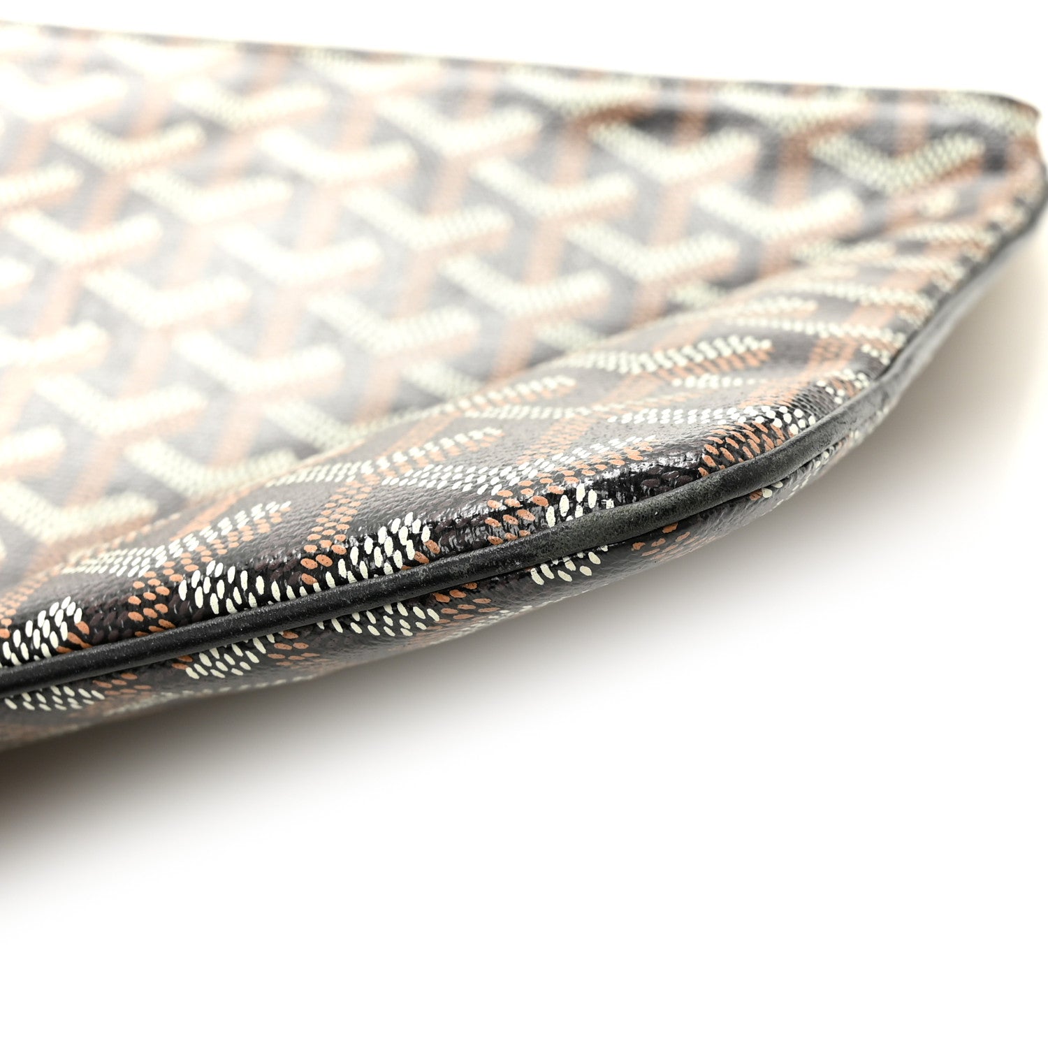 Goyard Goyardine Senat Pochette MM Black 9 of 10
