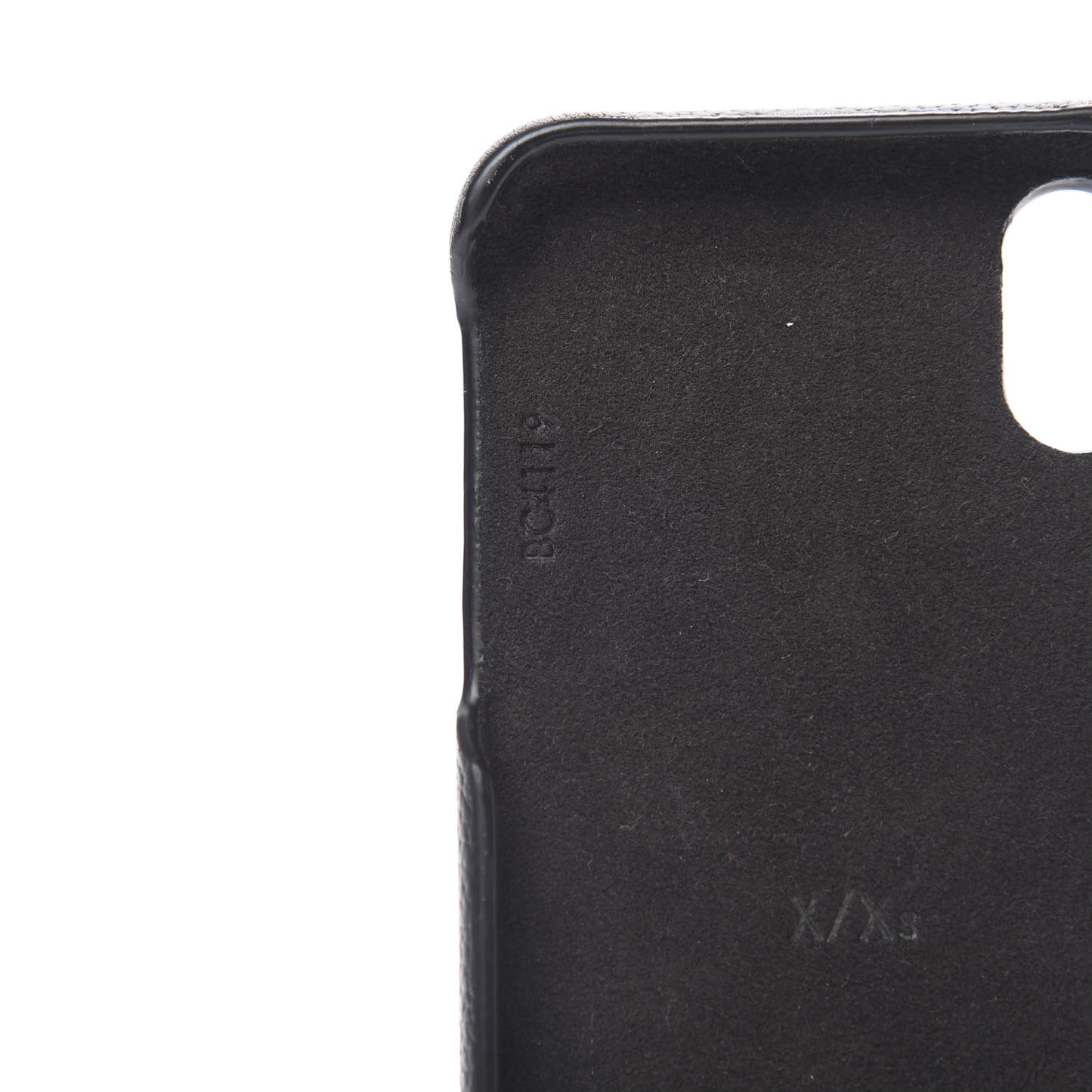 Monogram iPhone X/XS Bumper Black