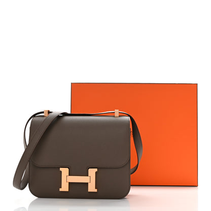 Hermes Epsom Constance 24 Etain 15 of 15