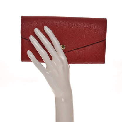 Louis Vuitton Empreinte Sarah Wallet NM Cherry 2 of 6