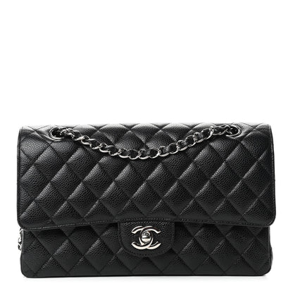 Chanel Caviar Quilted Medium Double Flap Black 1 of 4