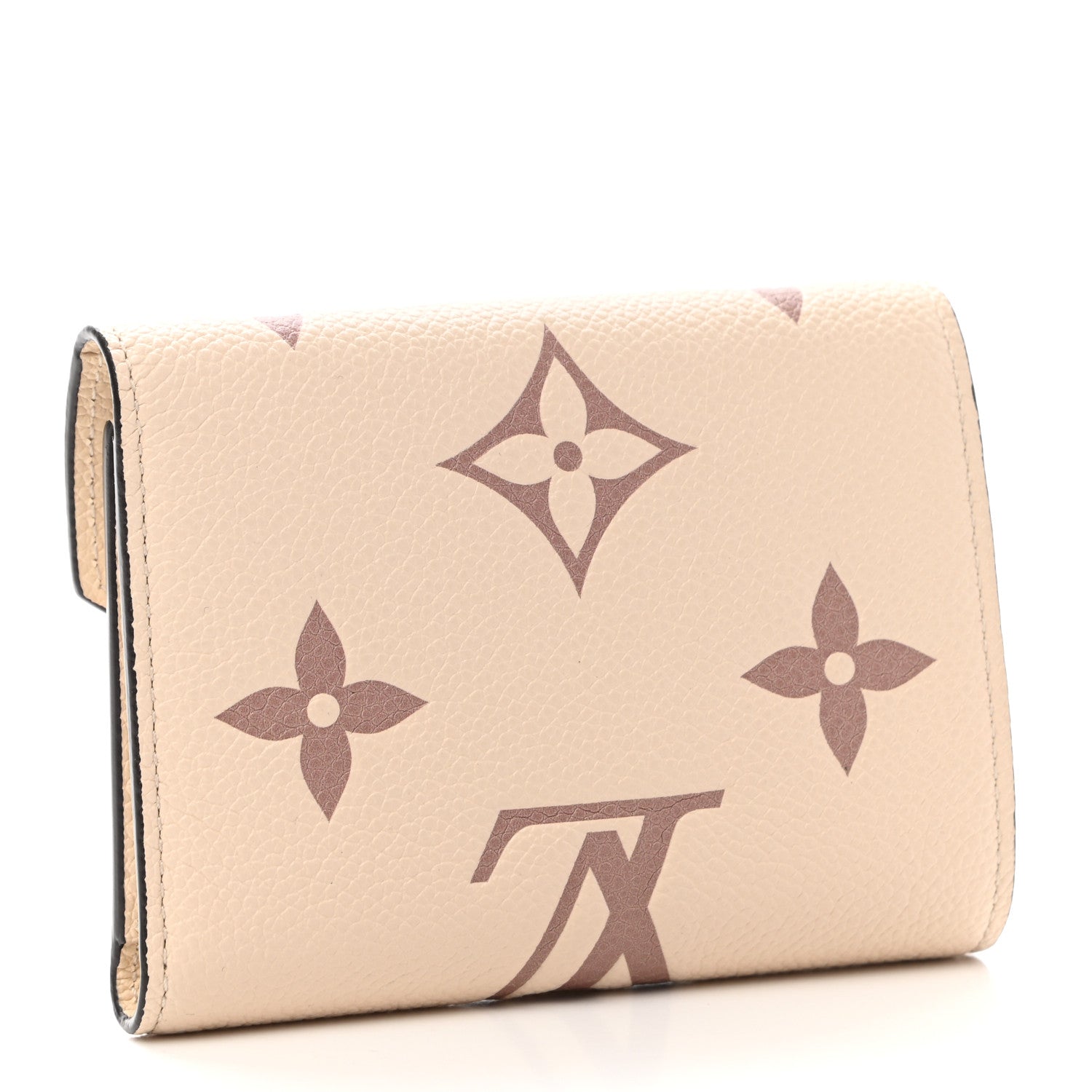 Louis Vuitton Empreinte Monogram Giant Victorine Wallet Creme Bois De Rose 3 of 8