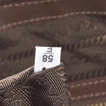 Prada Nylon Tessuto Saffiano Tote Corinto 8 of 8