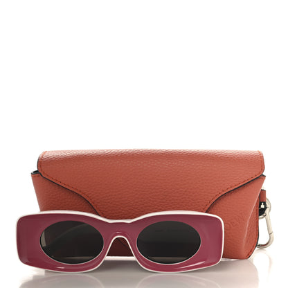 Loewe Acetate Sunglasses LW40033I White Pink 7 of 7