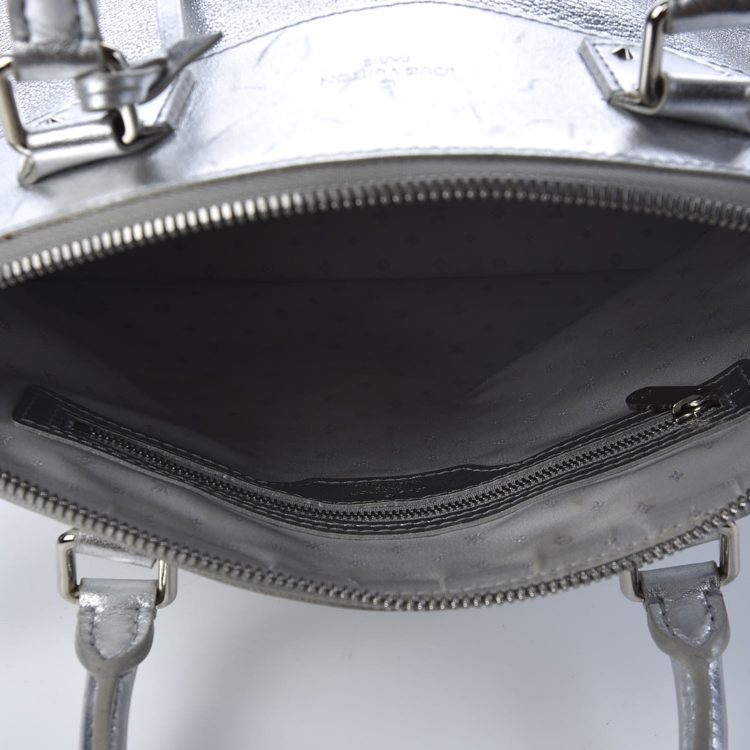 Louis Vuitton Suhali Lockit PM Silver 4 of 10