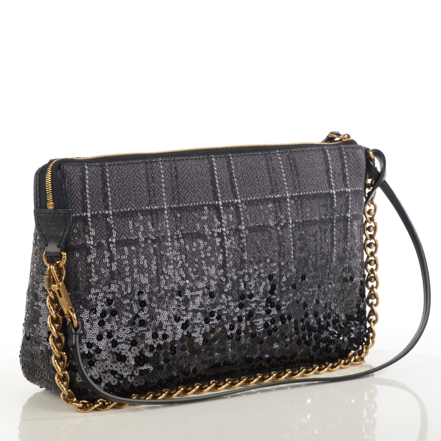 Sequin Reverie Pochette Accessories MM Blue