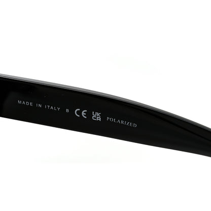 Chanel Acetate Polarized Square CC Sunglasses 5380-A Black 6 of 8