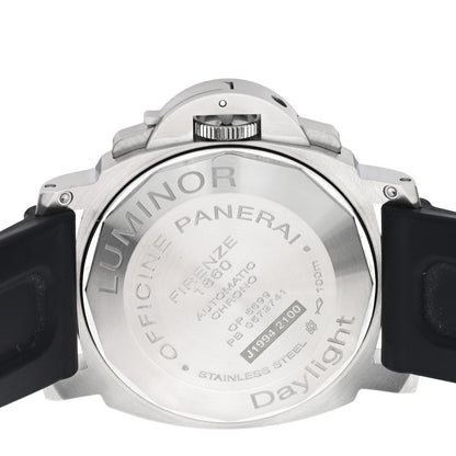 Panerai Stainless Steel Rubber 44mm Luminor Daylight Chronograph Automatic Watch Black PAM00250 4 of 6