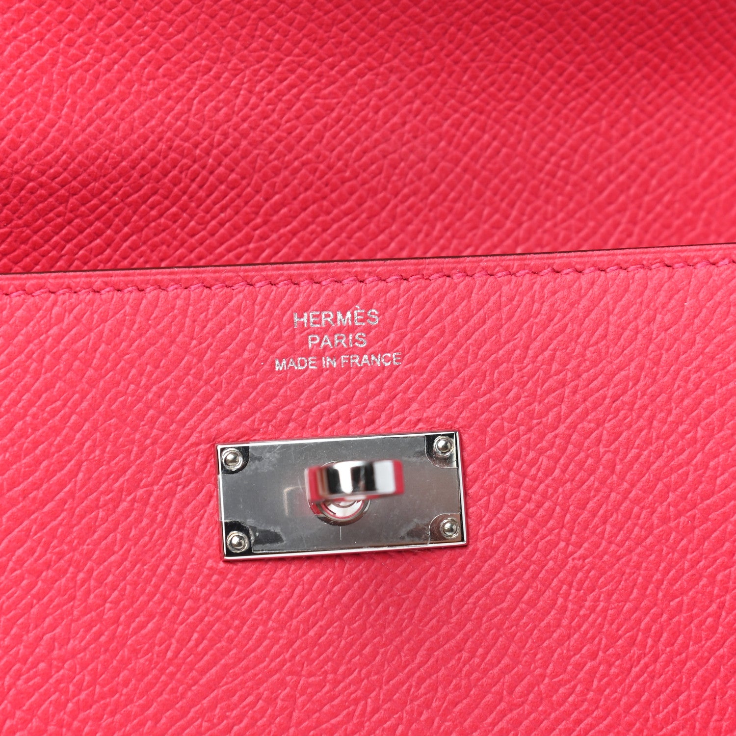 Hermes Epsom Kelly Wallet To Go Rose Extreme 6 of 8