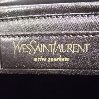 Saint Laurent Leather Byzance Flap Bag Bronze 7 of 9