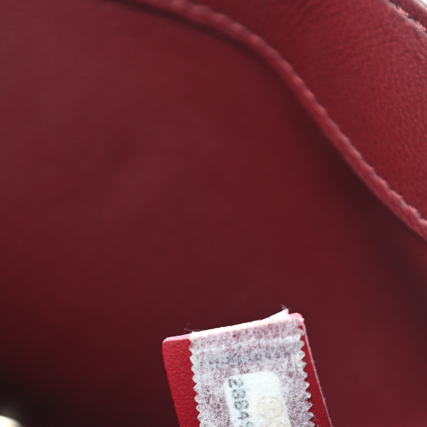 Chanel Lambskin Quilted Easy Carry Flap Burgundy 7 of 14