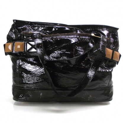 Chloe Patent Audra Large Tote Black 3 of 9