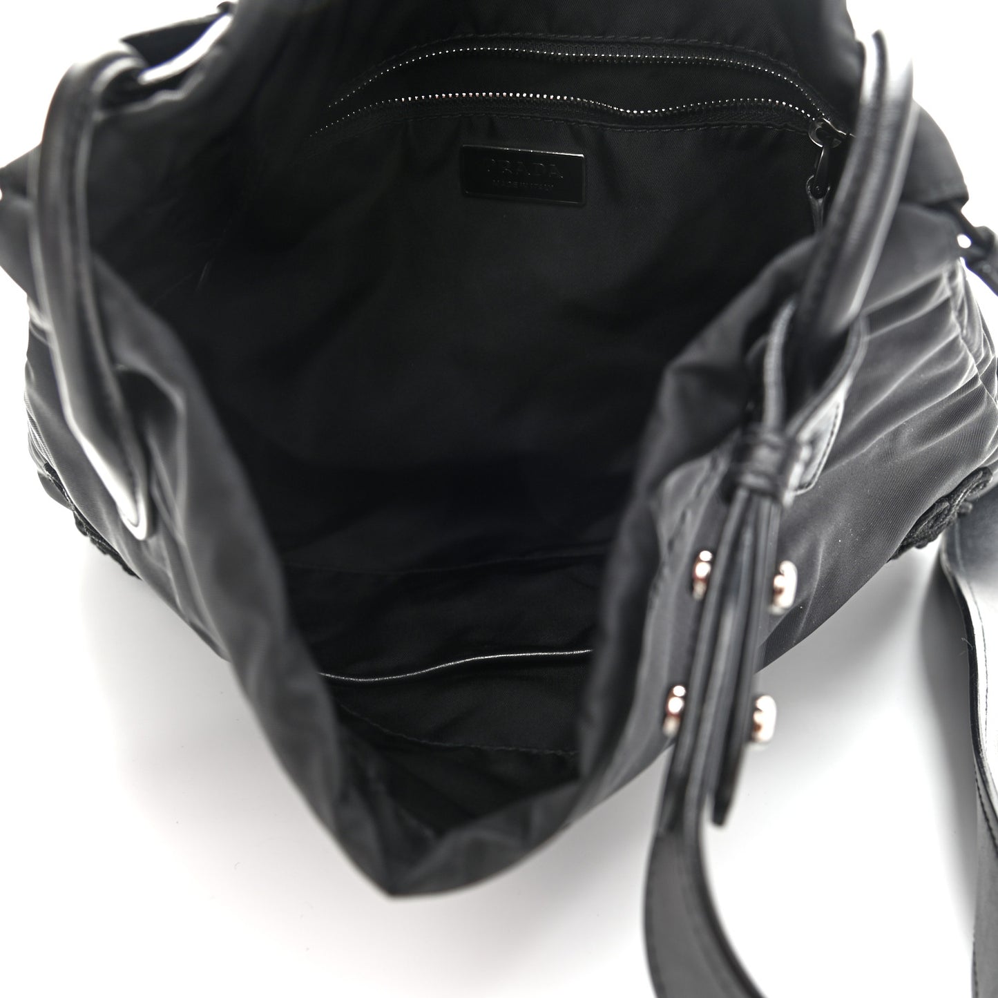 Tessuto Nylon Passama Crossbody Black