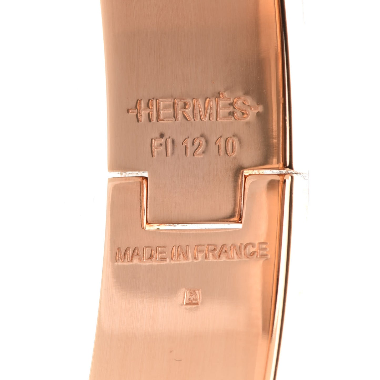 Enamel Narrow Clic Clac H Bracelet PM Rose Florida