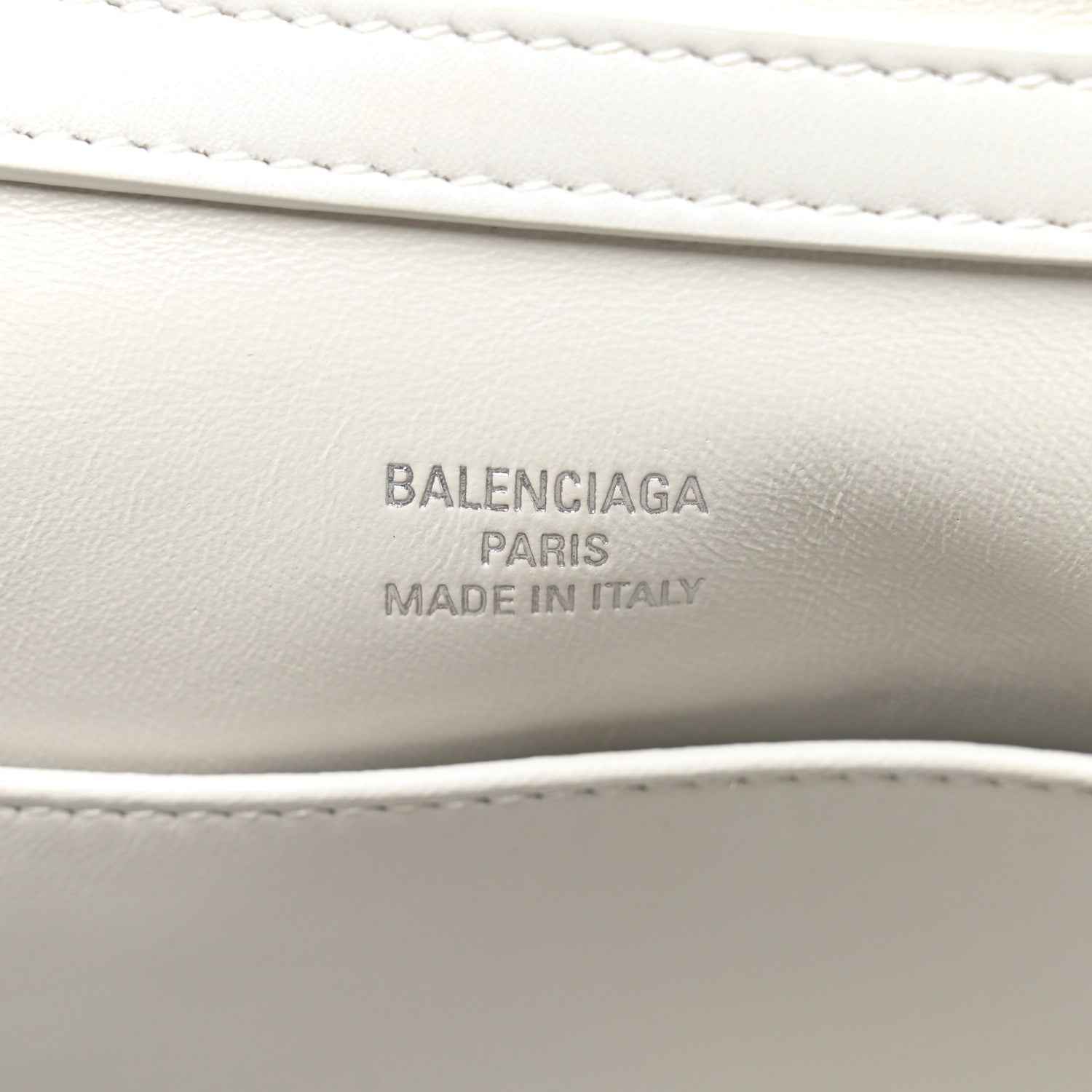 Balenciaga Natural Smooth Calfskin Mini Rodeo Top Handle Handbag Optic White 6 of 10