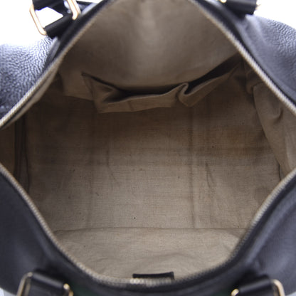 Gucci Calfskin Vintage Web Medium Boston Black 6 of 15
