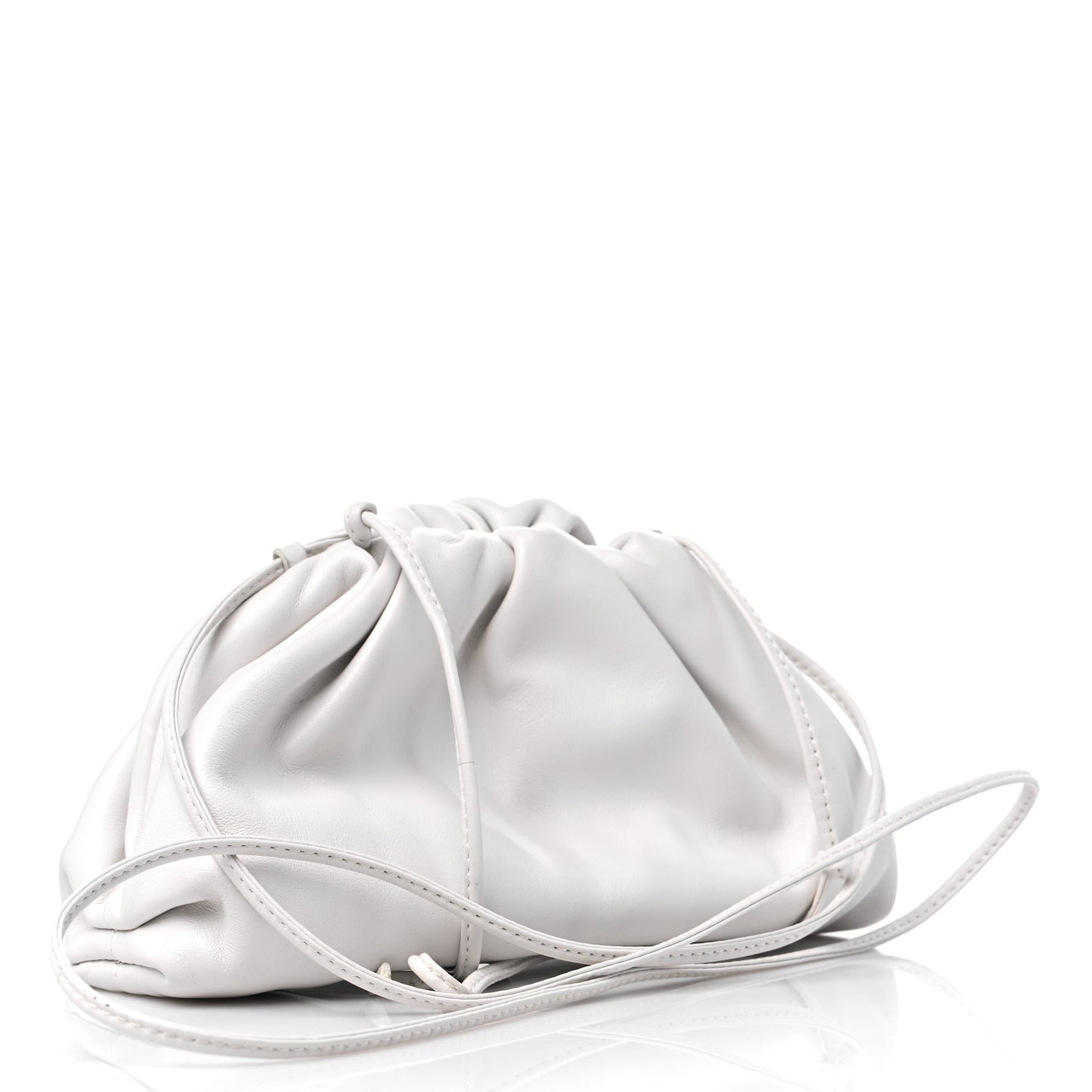 Butter Calfskin The Mini Pouch Chalk