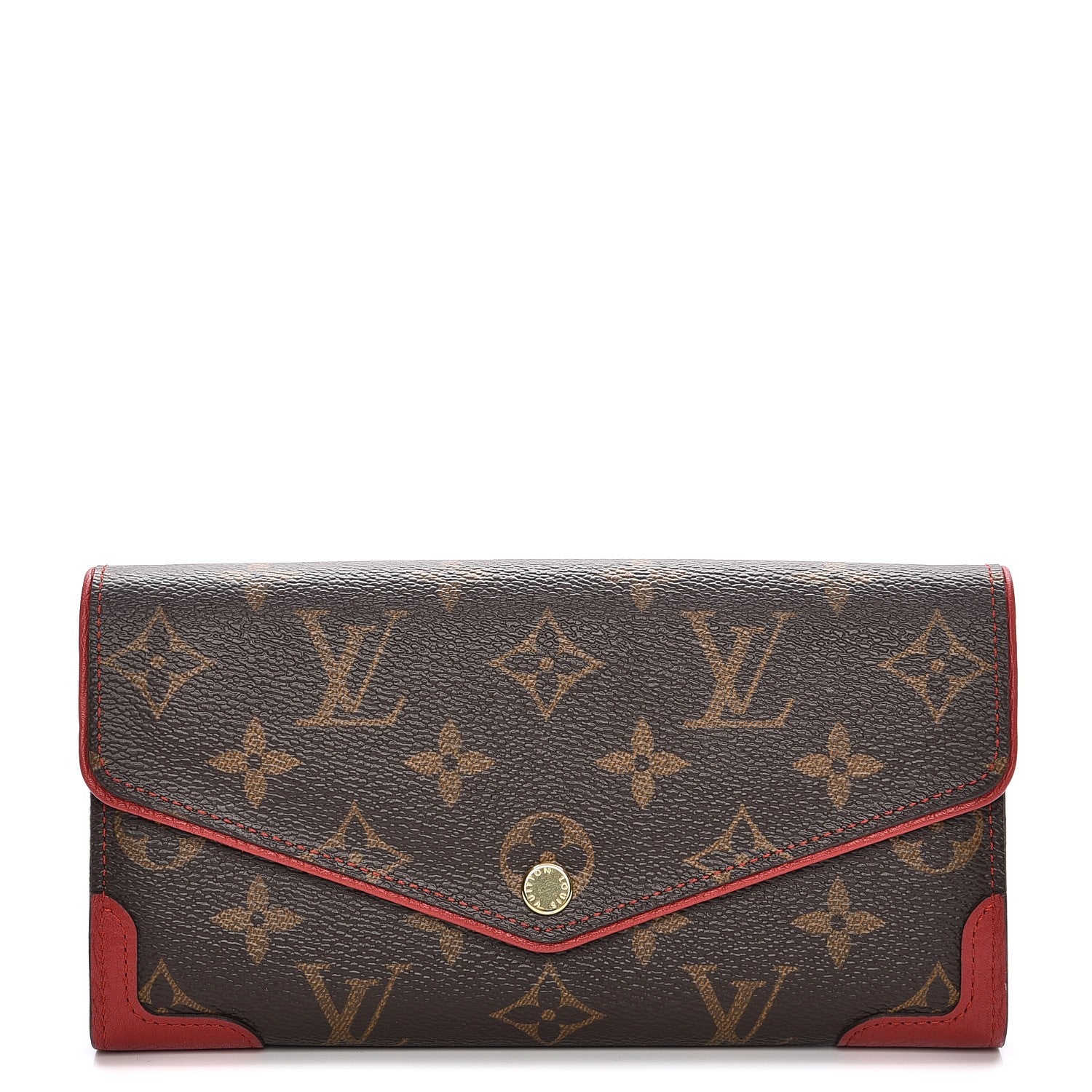 Louis Vuitton Monogram Sarah Retiro Wallet Cherry 1 of 6