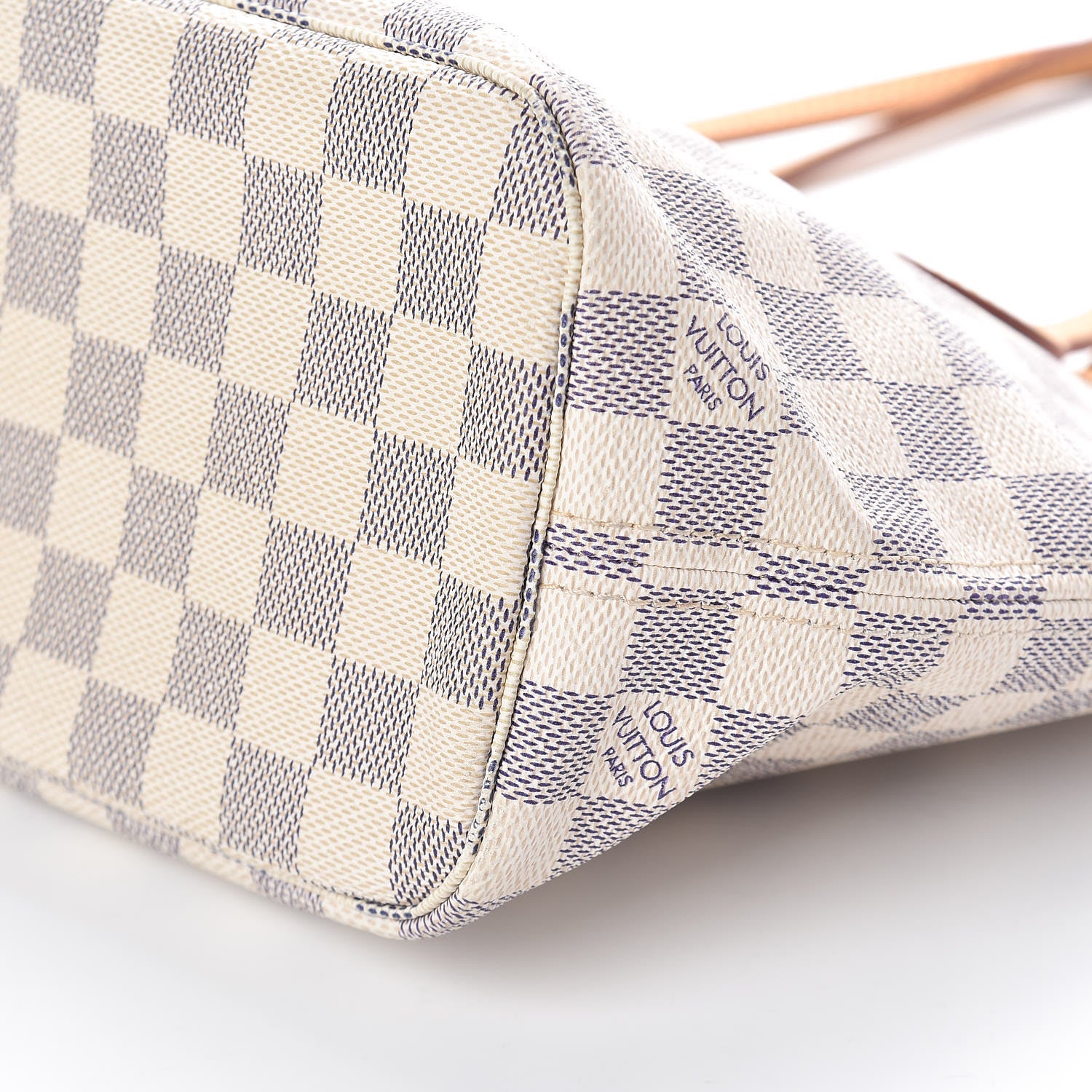 Louis Vuitton Damier Azur Neverfull PM 10 of 10
