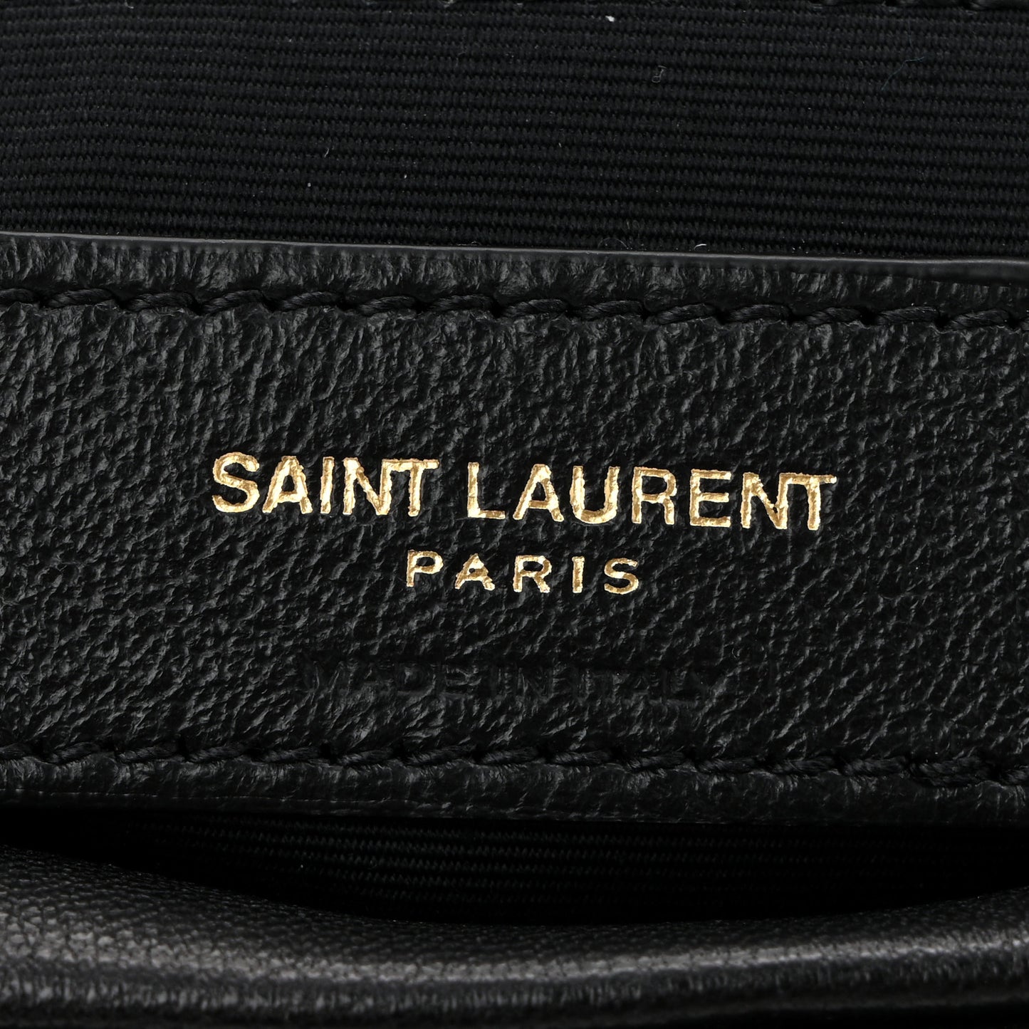 Lambskin Quilted Medium Loulou Puffer Monogram Chain Satchel Black