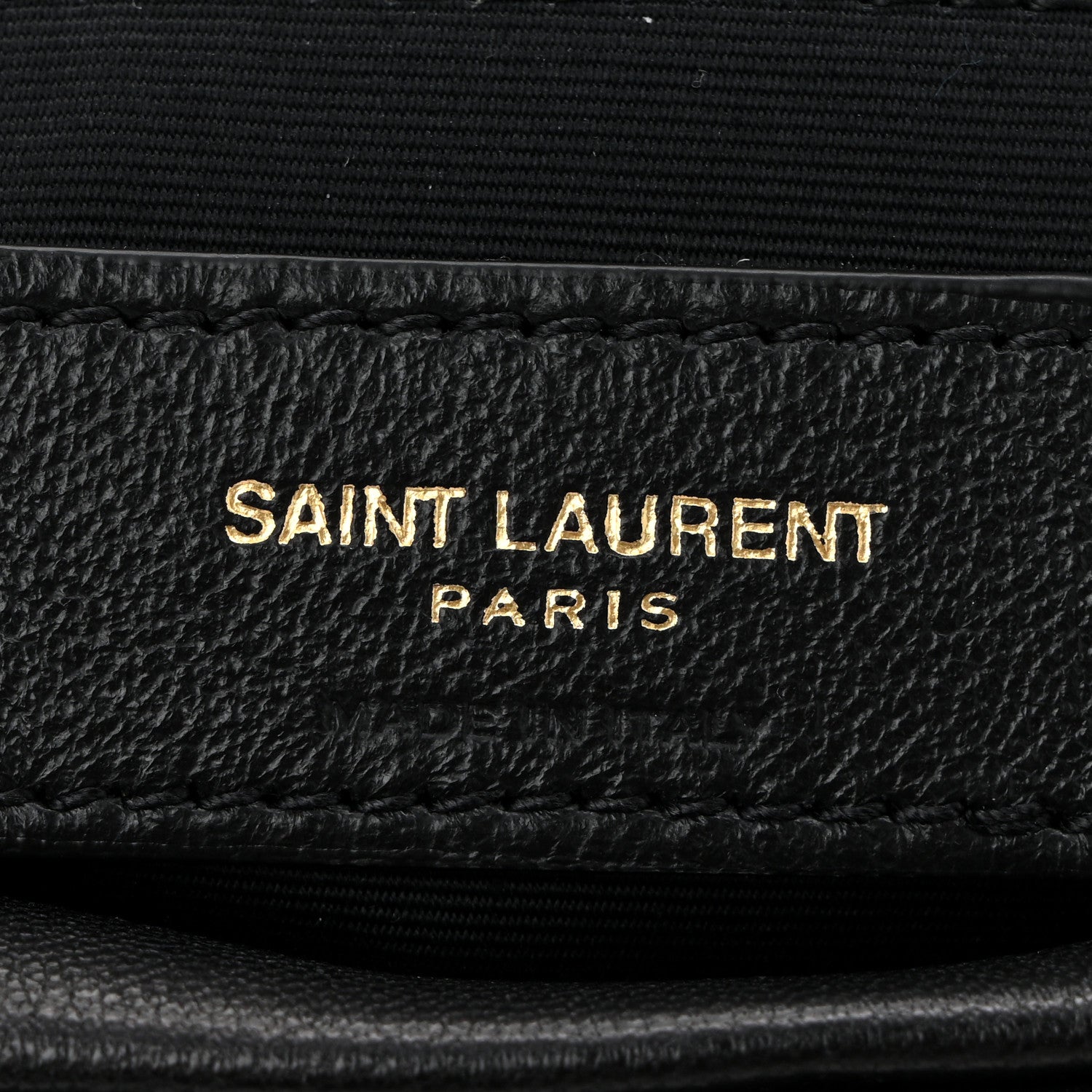 Saint Laurent Lambskin Quilted Medium Loulou Puffer Monogram Chain Satchel Black 6 of 10