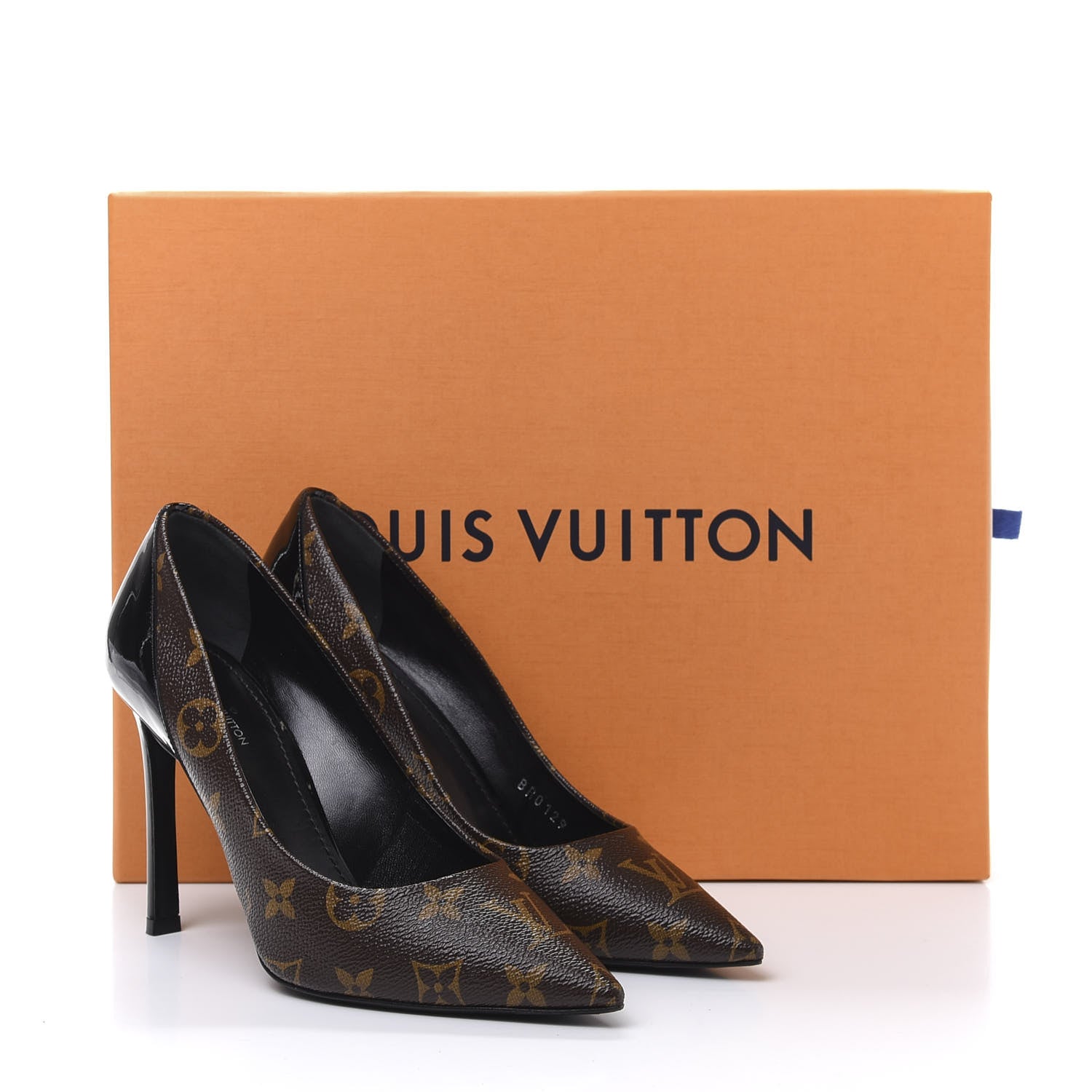 Louis Vuitton Monogram Cherie Pumps 37 Black 9 of 9