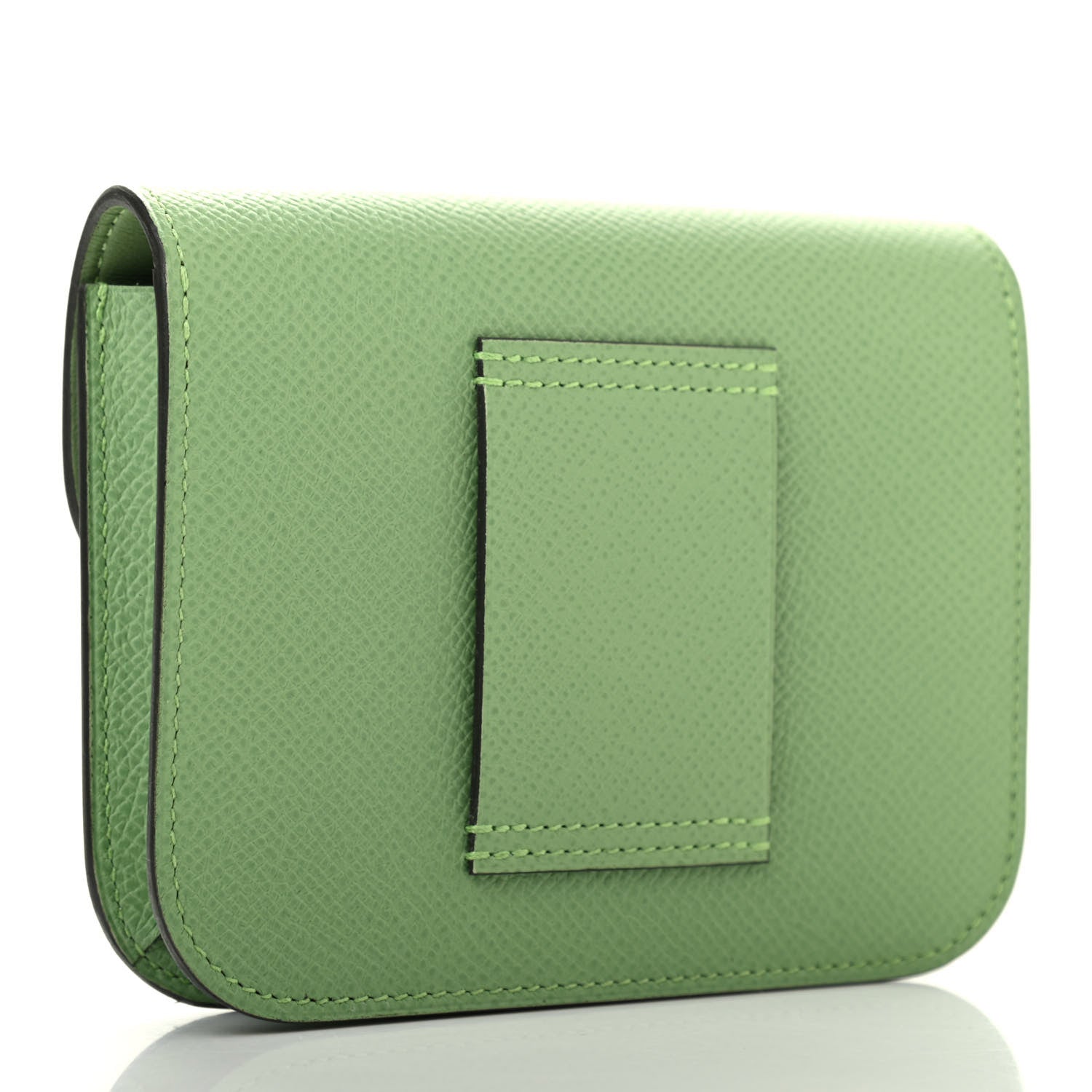 Hermes Epsom Constance Slim Wallet Vert Criquet 4 of 9