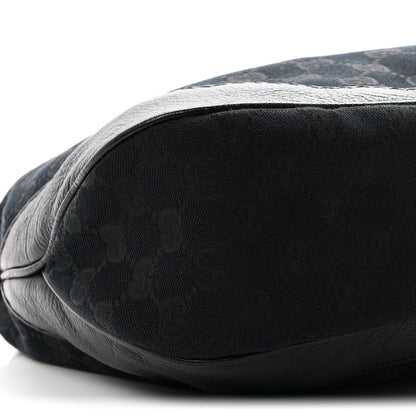 Gucci Monogram Medium Charlotte Hobo Black 9 of 11
