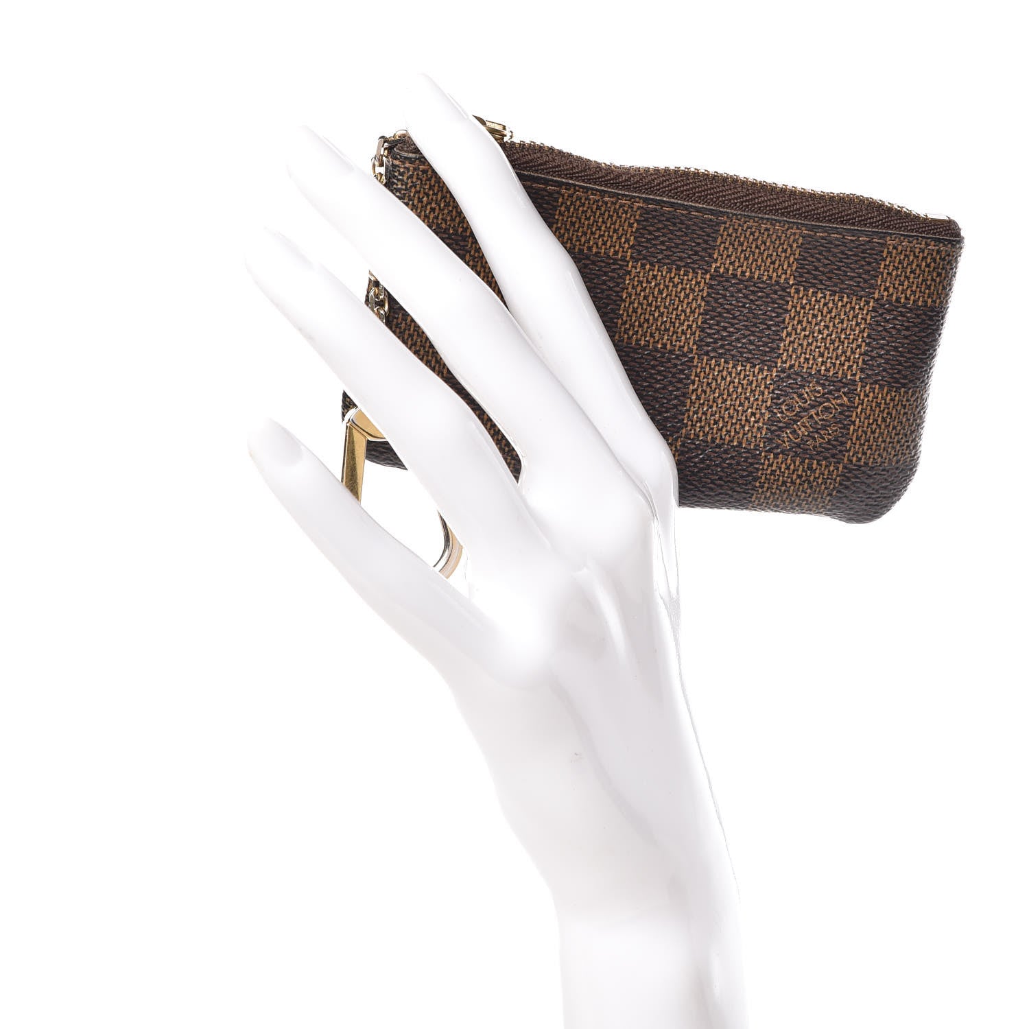 Louis Vuitton Damier Ebene Key Pouch 2 of 11