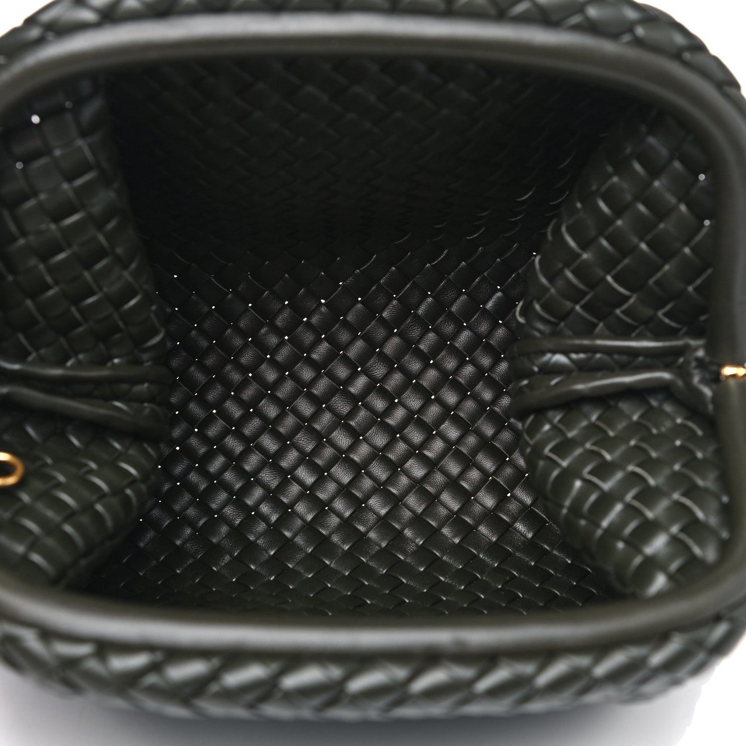 Bottega Veneta Nappa Intrecciato Padded Clutch Green 6 of 9