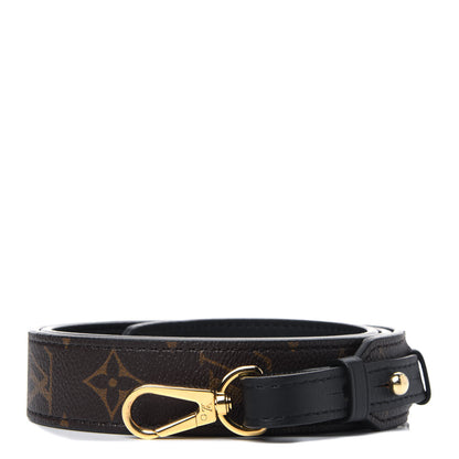 Louis Vuitton Monogram Bandouliere Shoulder Strap XL Black 1 of 3