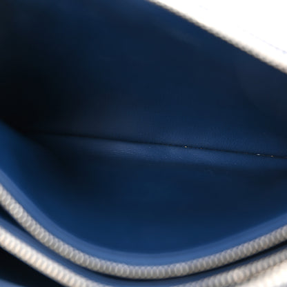 Louis Vuitton Lambskin Embossed Monogram Coussin PM Navy 5 of 9