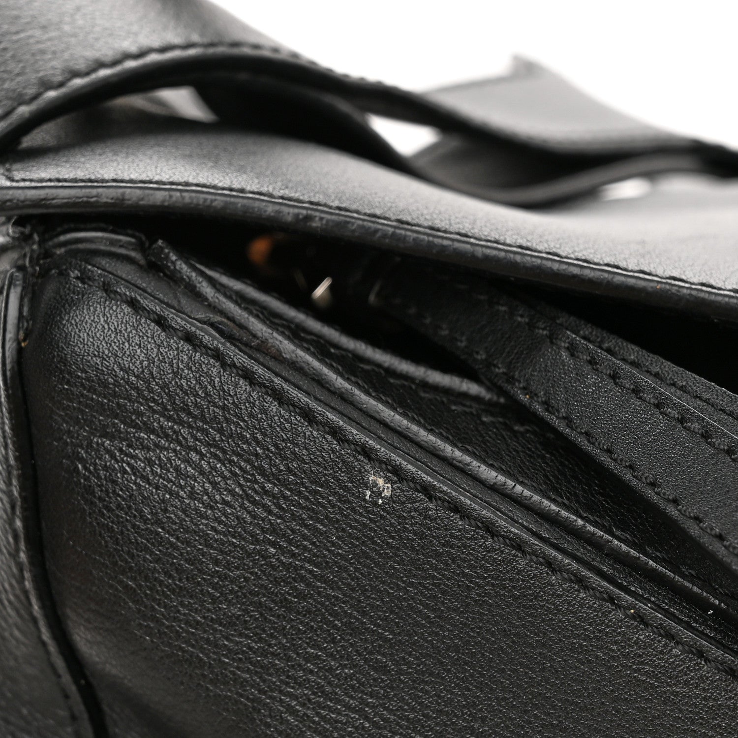 Loewe Calfskin Large Puzzle Bag Black 11 of 12